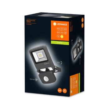 LEDVANCE Endura Flood LED bodové, snímač, sivá