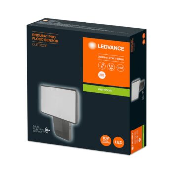 LEDVANCE Endura Pro Flood Sensor LED Spot 27W sivá