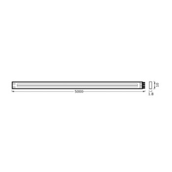 LEDVANCE Flex COB LED-pásik IP20 2 700-6 500 K, 5 m