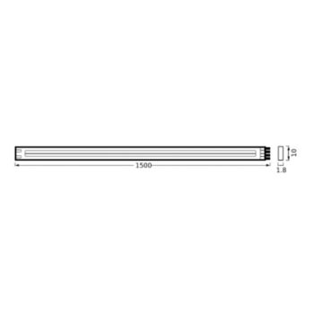LEDVANCE Flex COB LED-pásik IP20 2 700-6 500K 1,5 m