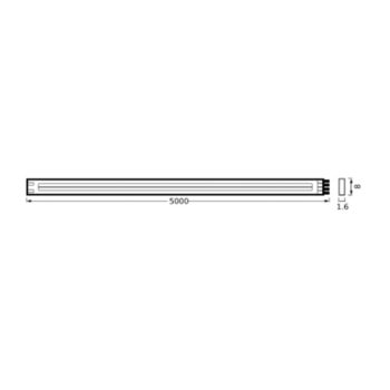 LEDVANCE Flex COB LED-pásik IP20 3000K, 5m