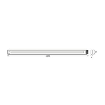 LEDVANCE Flex COB LED-pásik IP44 3000K, 5,05 m