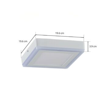 LEDVANCE LED Click White Square stropná lampa 20cm