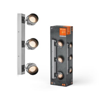 LEDVANCE LED stropné bodové svietidlo Jupiter, 3 000 K, trojlampa