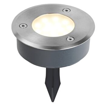 LEDVANCE LED svietidlo na zem Endura Hybrid Spike, nerezová oceľ