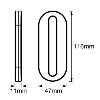 LEDVANCE Linear Mobile podhľadové, USB, senzor