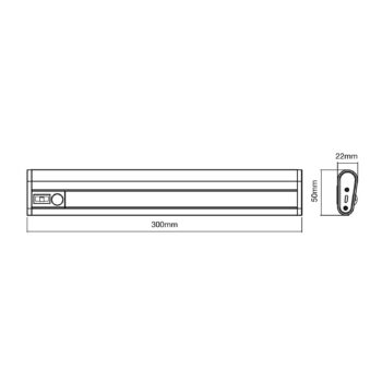 LEDVANCE Linear Mobile podhľadové svetlo USB 30 cm