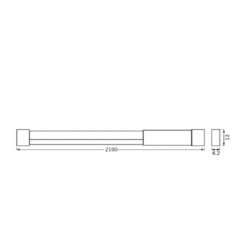 LEDVANCE Neon Flex LED pásik RGB USB 2,1 m