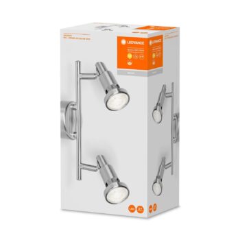 LEDVANCE Niclas LED reflektor, nikel, 2-lampa