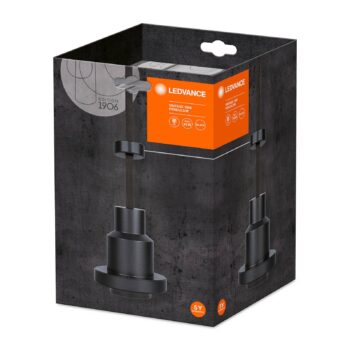 LEDVANCE PenduLum Vintage Edition 1906 čierne