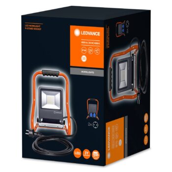LEDVANCE Pracovné svetlo R-Stand LED stavebný reflektor 50 W