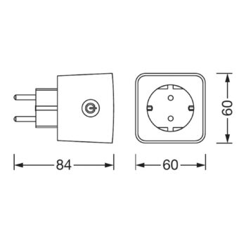 LEDVANCE SMART+ Nočné svetlo Bluetooth Plug EU