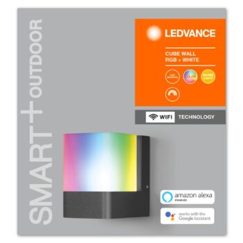 LEDVANCE SMART+ WiFi Cube nástenné LED RGBW up