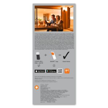 LEDVANCE SMART+ WiFi Curve RGBW tmavosivá