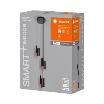 LEDVANCE SMART+ WiFi Decor Twist svietidlo čierna