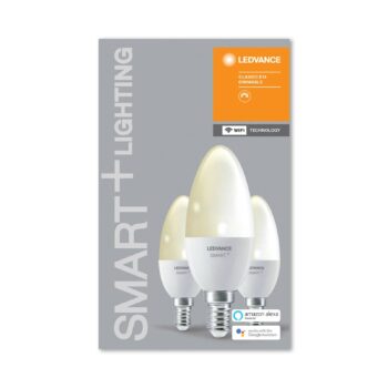 LEDVANCE SMART+ WiFi E14 5W sviečka 2 700K 3ks