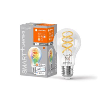 LEDVANCE SMART+ WiFi E27 4,8W Classic číra RGB CCT
