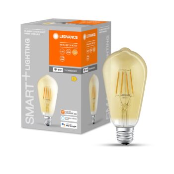 LEDVANCE SMART+ WiFi E27 6W Edison zlatá 2 400 K