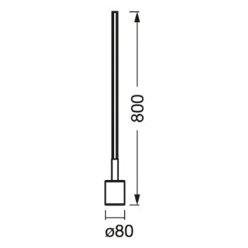 LEDVANCE SMART+ WiFi Floor Corner Slim biela