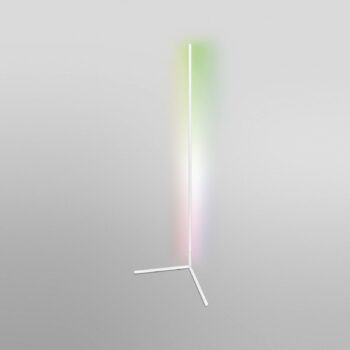 LEDVANCE SMART+ WiFi Floor Rohová stojacia lampa, biela, 140 cm