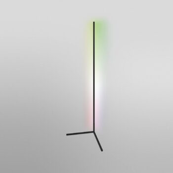 LEDVANCE SMART+ WiFi Floor Rohová stojacia lampa čierna 140 cm