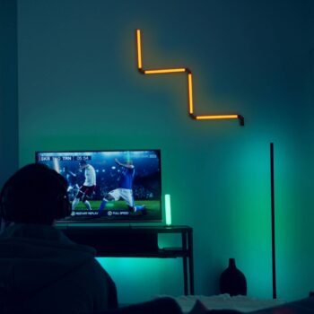 LEDVANCE SMART+ WiFi Floor round lampa čierna