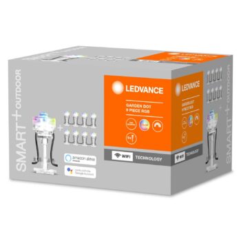LEDVANCE SMART+ WiFi Garden Dot LED spot 9-dielna sada