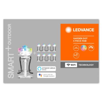 LEDVANCE SMART+ WiFi Garden Dot LED spot 9-dielna sada