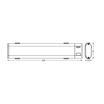 LEDVANCE SMART+ WiFi Linear Slim LED lampa