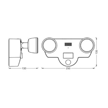 LEDVANCE SMART+ WiFi Multispot Camera svetlo