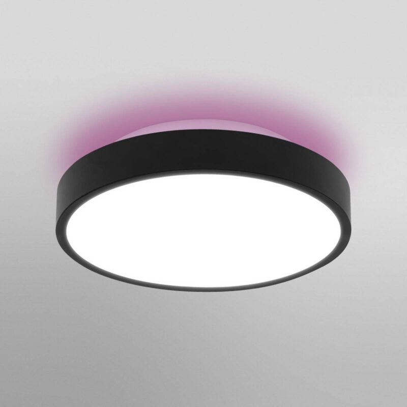 LEDVANCE SMART+ WiFi Orbis Backlight čierna Ø35 cm LEDVANCE SMART+ WiFi Orbis Backlight čierna Ø35 cm