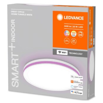 LEDVANCE SMART+ WiFi Orbis Circle CCT RGB biela
