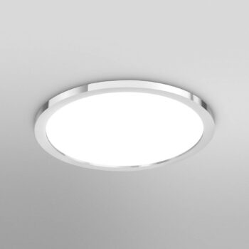 LEDVANCE SMART+ WiFi Orbis Disc, striebro, Ø 30 cm