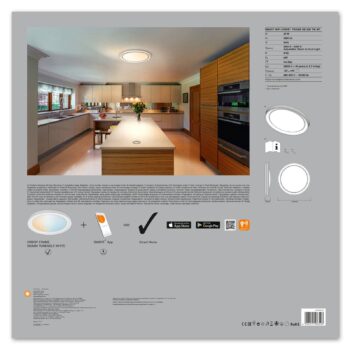 LEDVANCE SMART+ WiFi Orbis Frame 3 000-6 500K 50cm