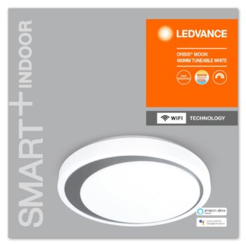 LEDVANCE SMART+ WiFi Orbis Moon CCT 48 cm sivá