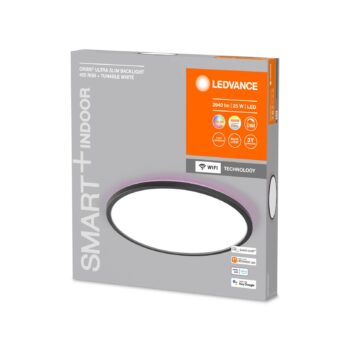 LEDVANCE SMART+ WiFi Orbis Ultra Slim podsvietenie, Ø40cm čierna