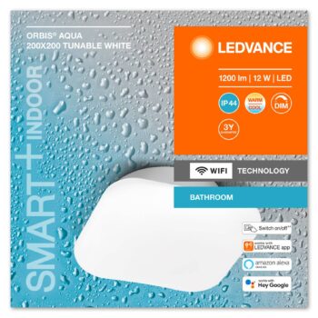 LEDVANCE SMART+ WiFi Orbis Wall Aqua IP44 20x20 cm