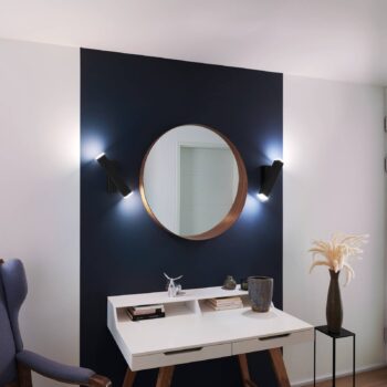 LEDVANCE SMART+ WiFi Orbis Wall Cross, čierna