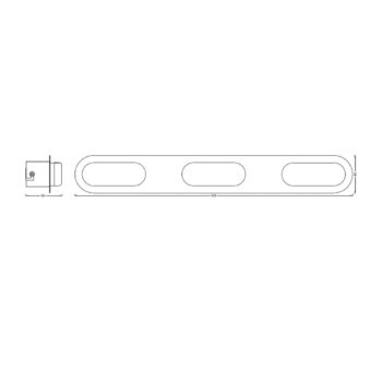 LEDVANCE SMART+ WiFi Orbis Wall Duplo striebro 3pl