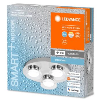 LEDVANCE SMART+ WiFi Orbis Wall Round, Ø 30 cm