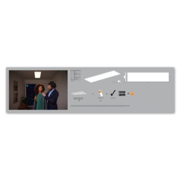 LEDVANCE SMART+ WiFi Planon LED panel CCT 120x30cm