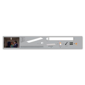 LEDVANCE SMART+ WiFi Planon LED panel CCT 80x10 cm