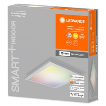 LEDVANCE SMART+ WiFi Planon Plus, RGBW, 30 x 30 cm