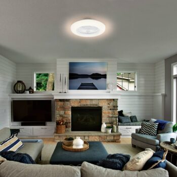 LEDVANCE SMART+ WiFi stropný LED ventilátor Round