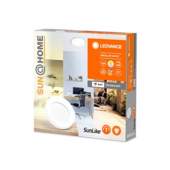 Home Kruhové stropné svietidlo LED biele