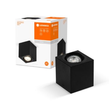 LEDVANCE Surface Square bodové svetlá GU10 čierna