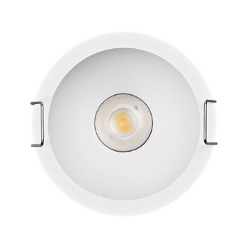 LEDVANCE Twist LED svetlo Ø 7 cm 830 biela/biela
