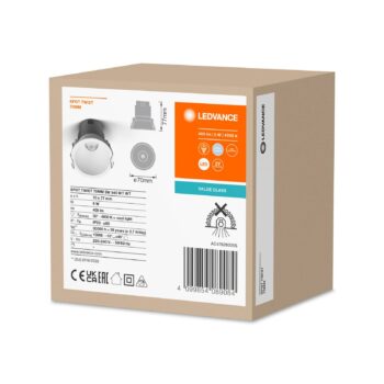 LEDVANCE Twist LED svetlo Ø 7 cm 840 biela/biela