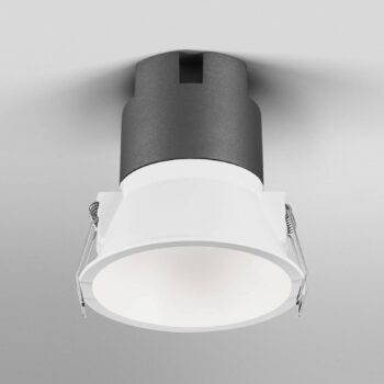 LEDVANCE Twist LED svetlo Ø 9,3 cm 830 biela/biela