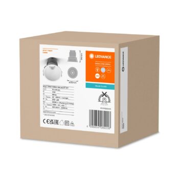 LEDVANCE Twist LED svetlo Ø 9,3 cm 840 biela/biela
